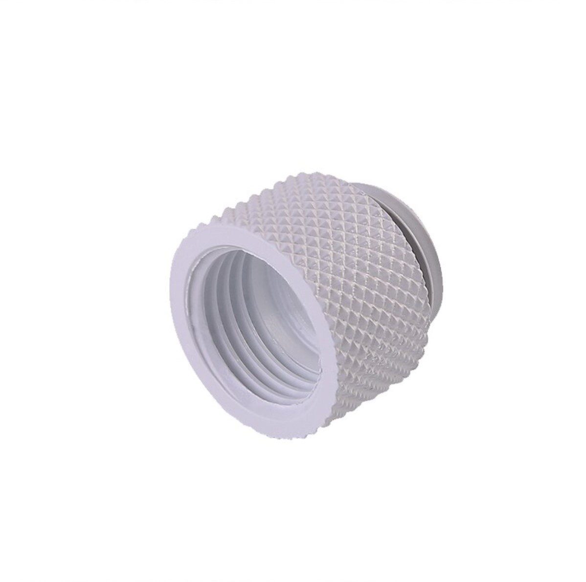SK HF Verlängerung/Static Extender 10mm G1/4 AG auf G1/4 IG Weiß/White - Stealkeycustoms.de