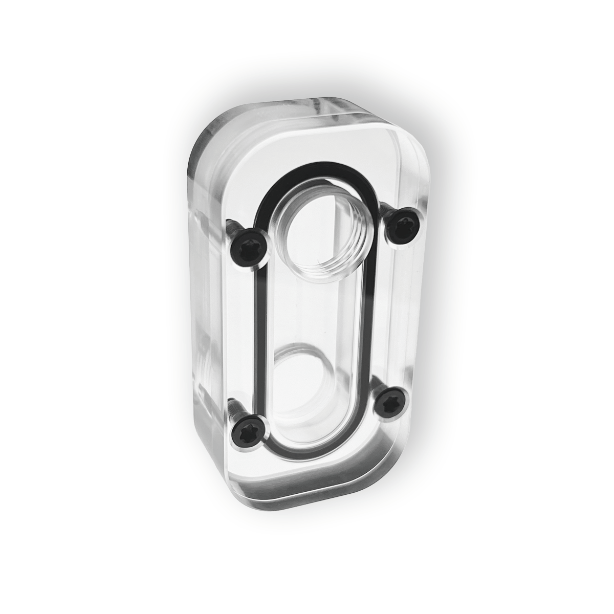 CubeTube Diagonal Port 60mm - Acrylic