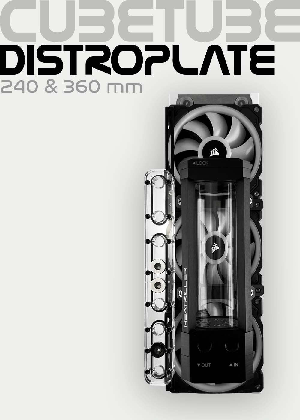 Distroplate for your PC Watercooling