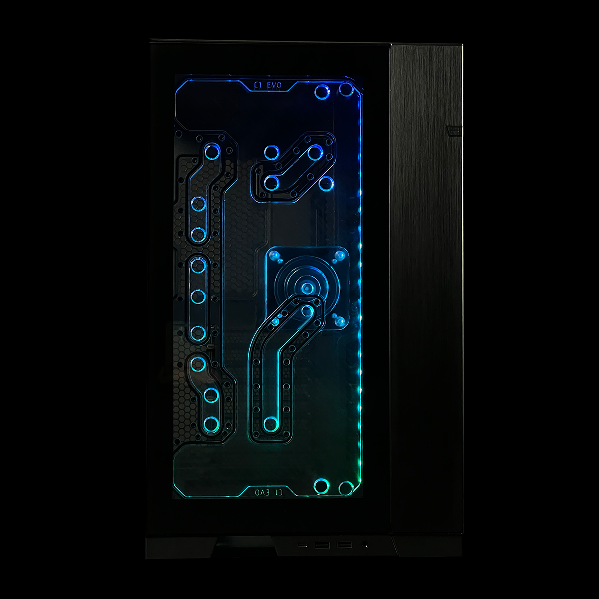 Lian Li 011D Evo "C1 EVO" Distroplate - Stealkeycustoms.de