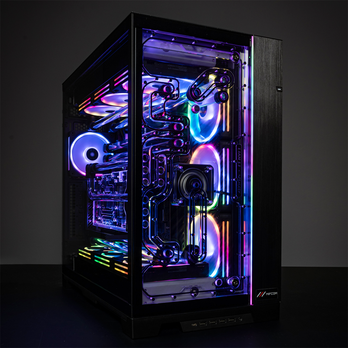 Stealkey Customs Lian Li EVO XL Distroplate