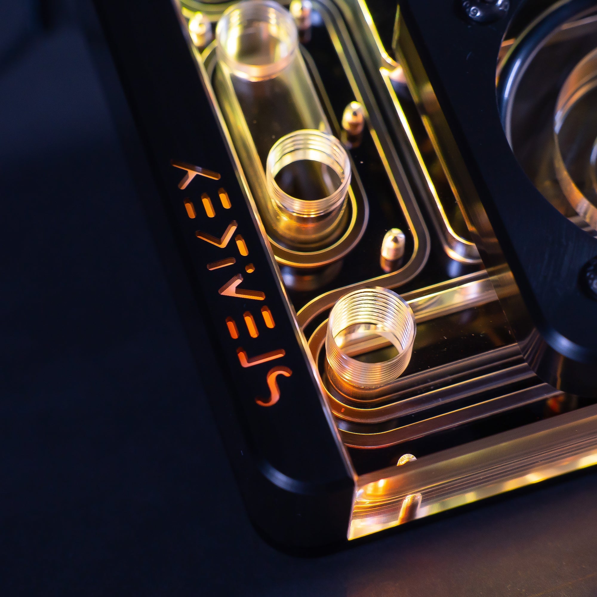 SK-UNI 120D Distroplate D5 PWM D-RGB - Black Edition - Stealkeycustoms.de