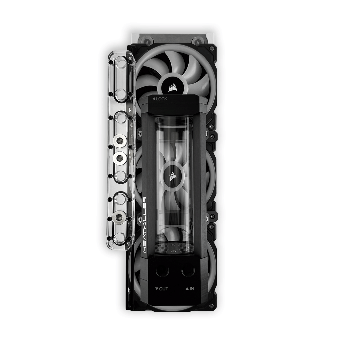 SK-FLEX mounting bracket 28mm (120mm fan) - Stealkeycustoms.de