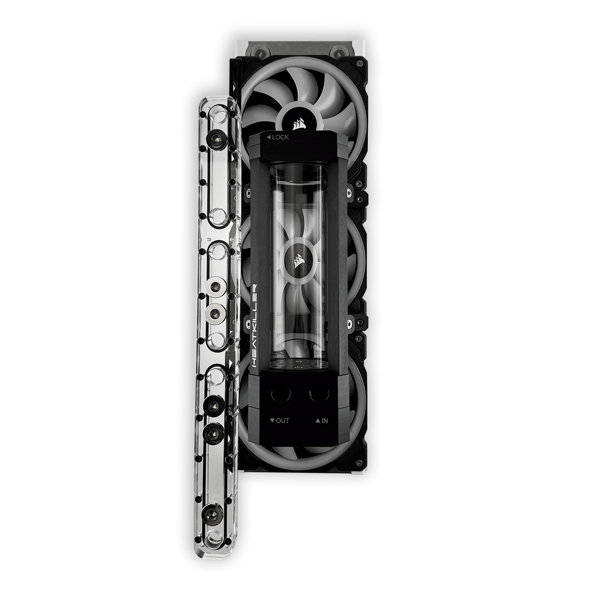 SK-FLEX mounting bracket 28mm (120mm fan) - Stealkeycustoms.de