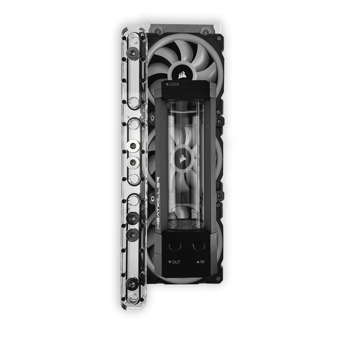 SK-FLEX mounting bracket 28mm (120mm fan) - Stealkeycustoms.de