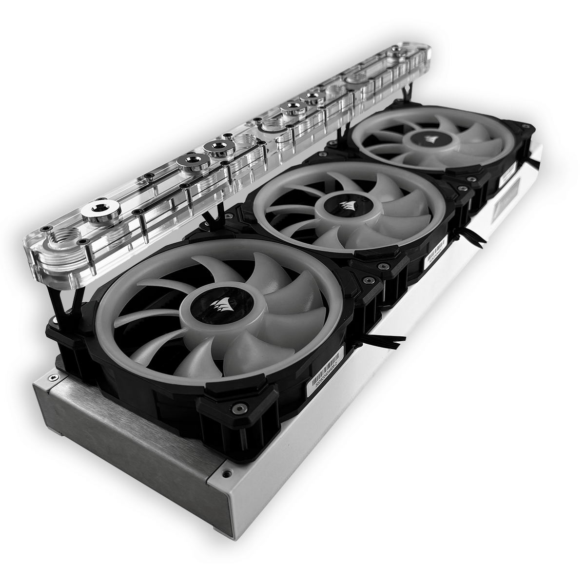 SK-UNI mounting bracket 28 mm (120 mm fan) - Stealkeycustoms.de