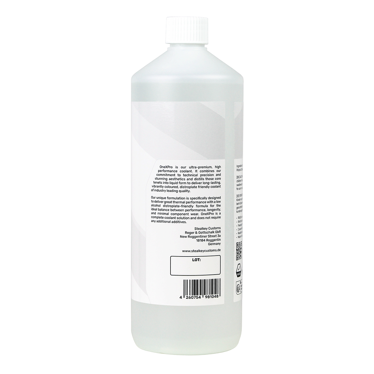 OneXPro Coolant Pre-Mix - Clear 1000ml