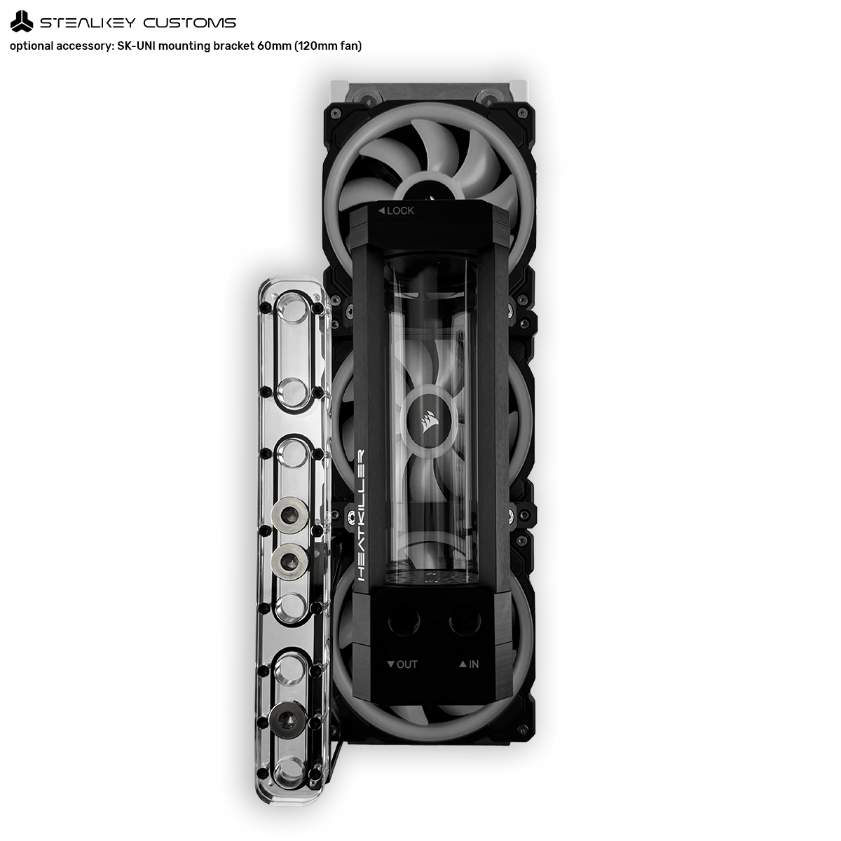 Stealkey CubeTube Distroplate 240 mm - Acryl