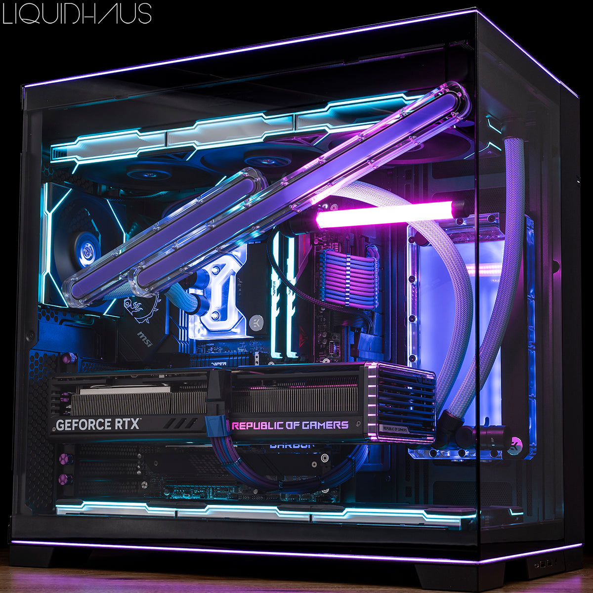 CubeTube 280mm - Acryl - Stealkeycustoms.de