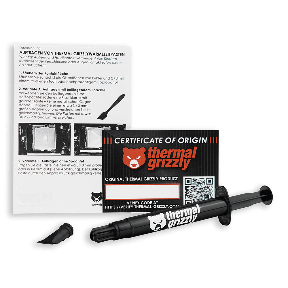 Thermal Grizzly - Hydronaut - Thermal Grease - 3,9 gram / 1,5 ml