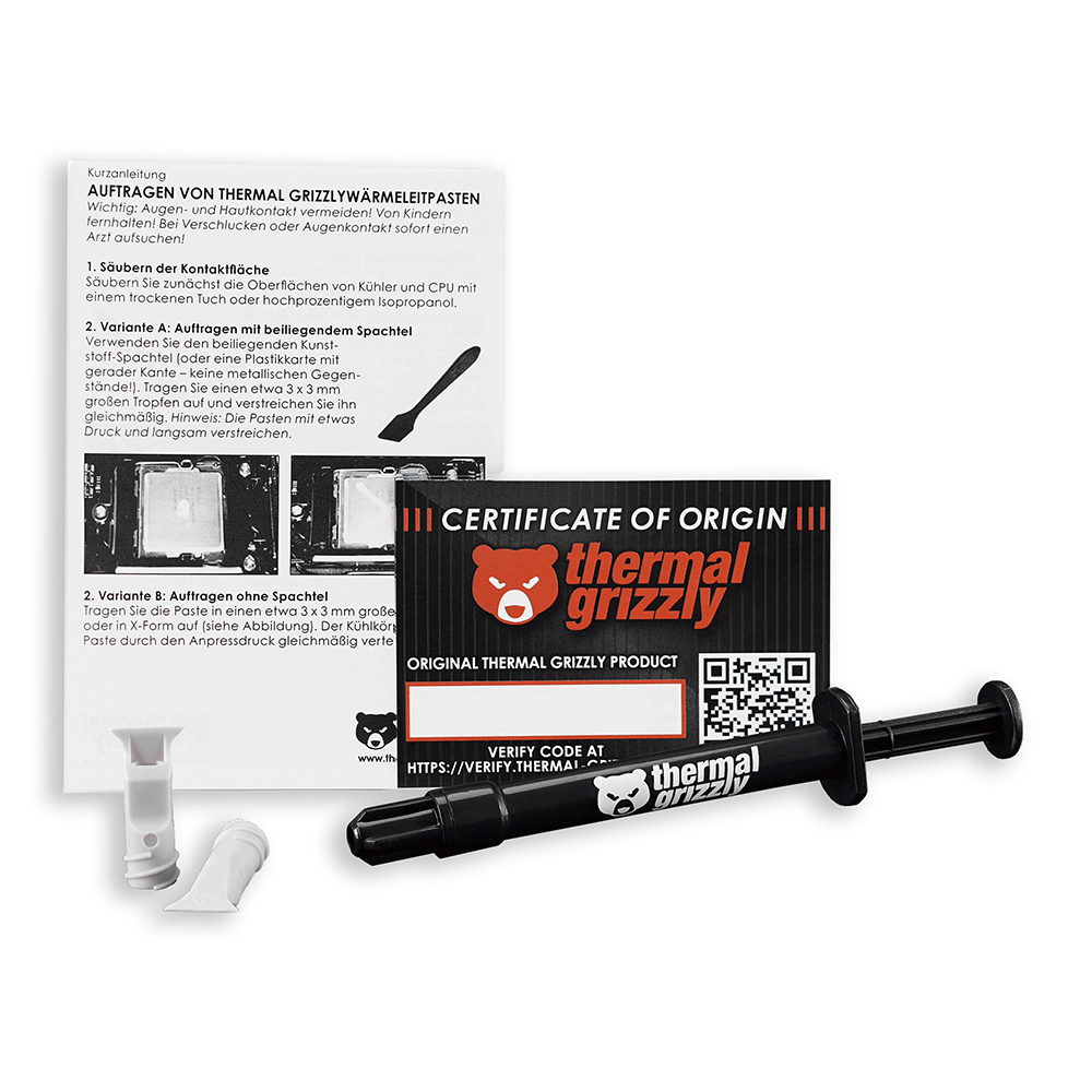 Thermal Grizzly - Kryonaut Extreme - Thermal Grease 14,2 W/mk