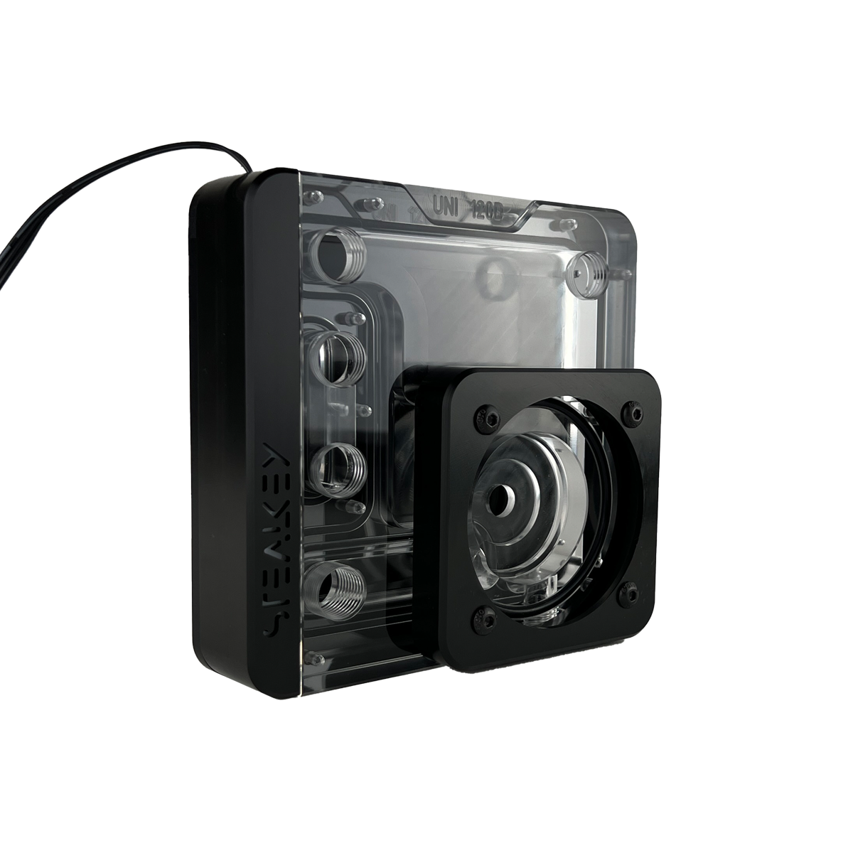 SK-UNI 120D Distroplate D5 PWM D-RGB - Black Edition - Stealkeycustoms.de