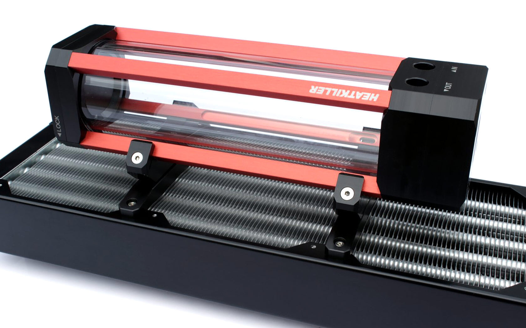 HEATKILLER Tube - 140mm Fan Adapter (pair) - Stealkeycustoms.de