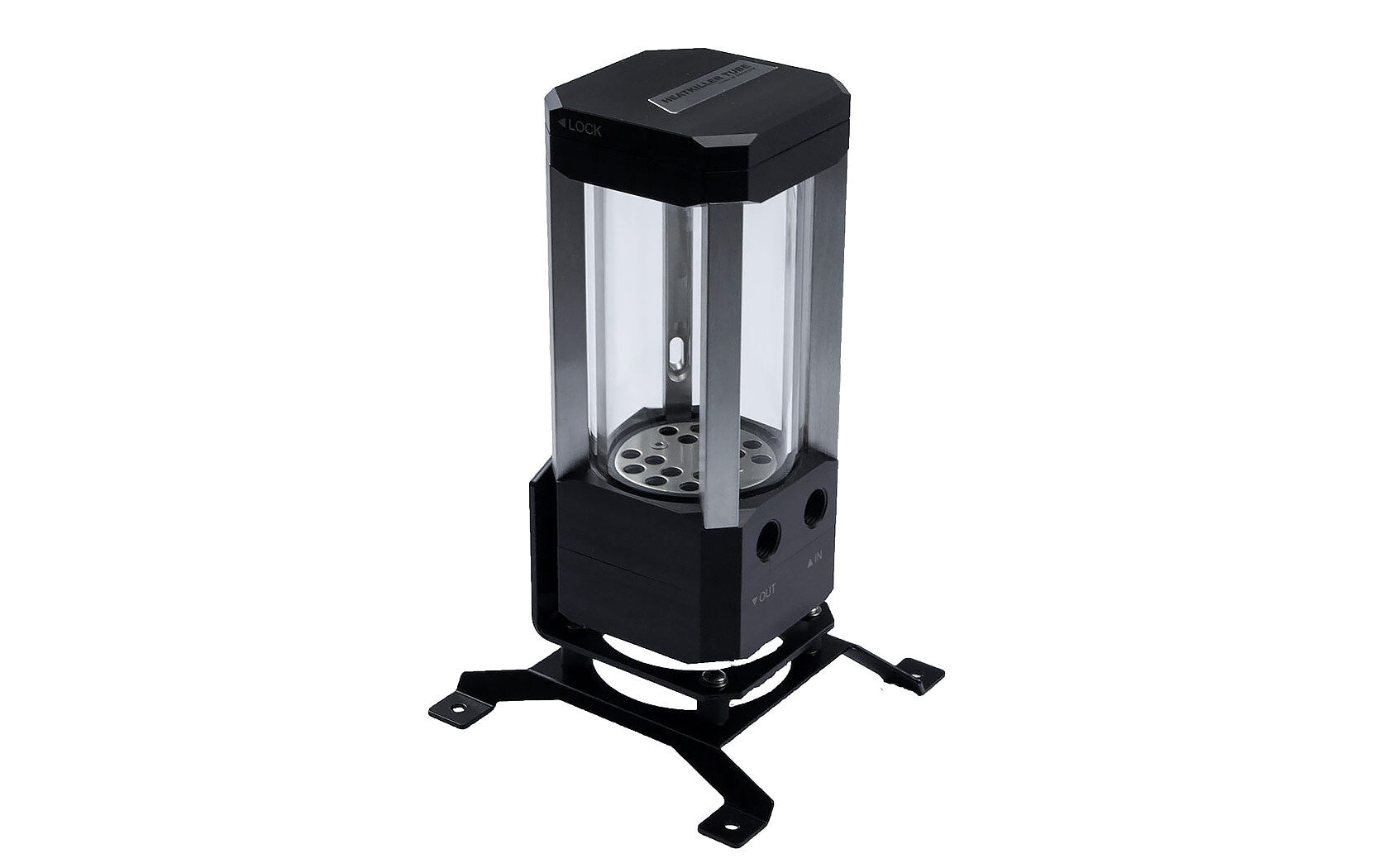 HEATKILLER Tube - Stand for fan mounting (140mm fans) - Stealkeycustoms.de