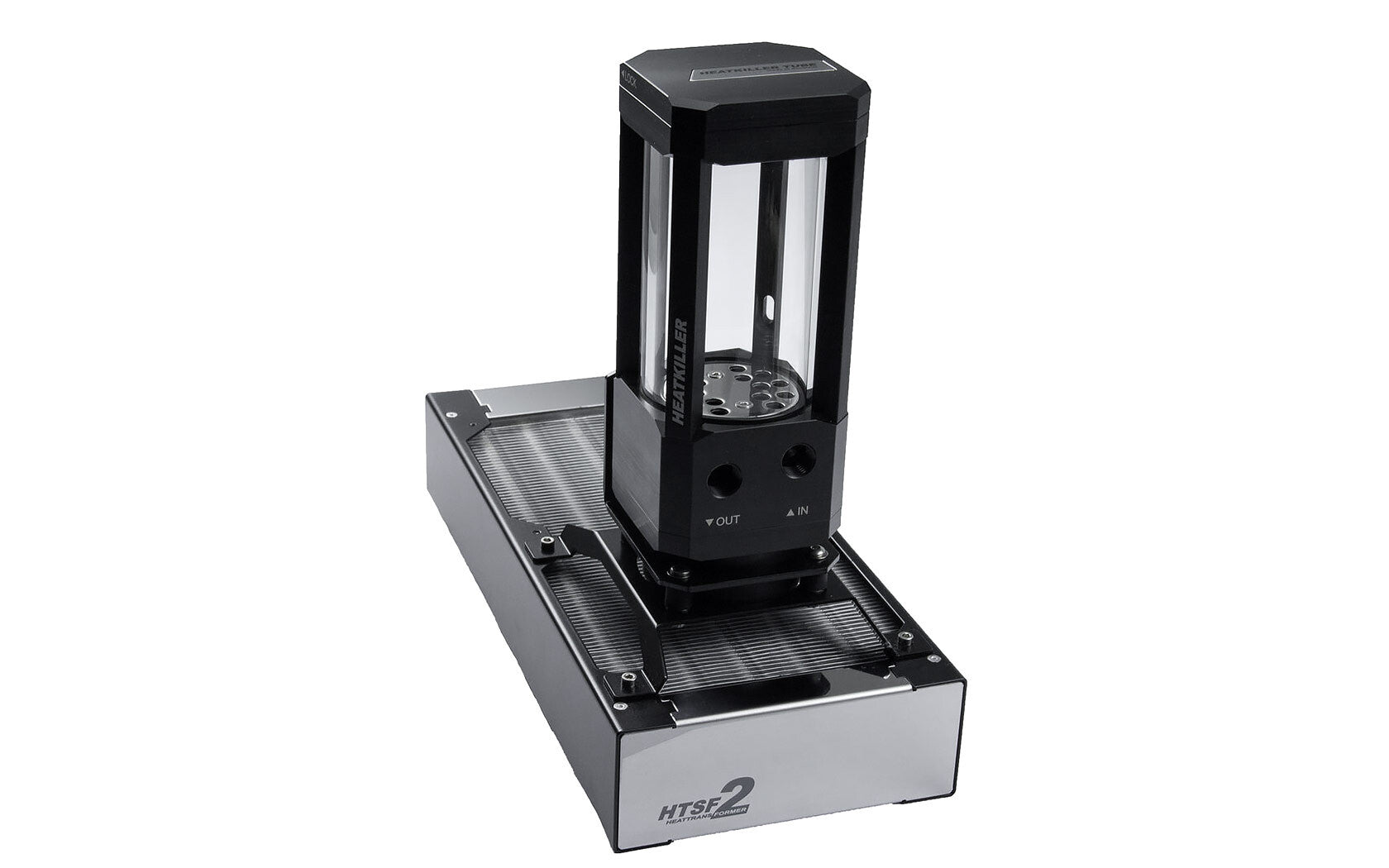 HEATKILLER Tube - Stand for fan mounting (140mm fans) - Stealkeycustoms.de