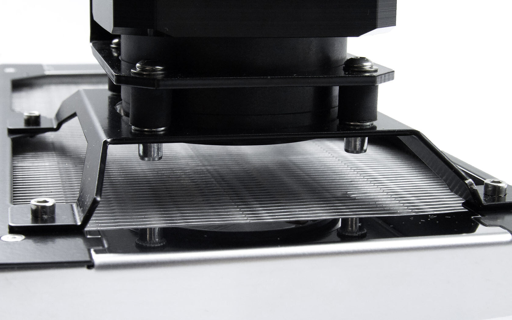 HEATKILLER Tube - Stand for fan mounting (140mm fans) - Stealkeycustoms.de