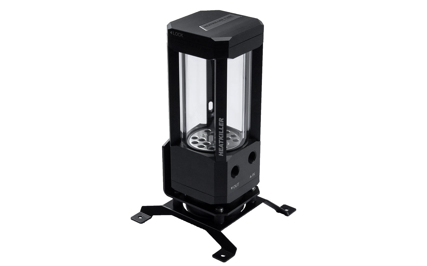 HEATKILLER Tube - Stand for fan mounting (140mm fans) - Stealkeycustoms.de