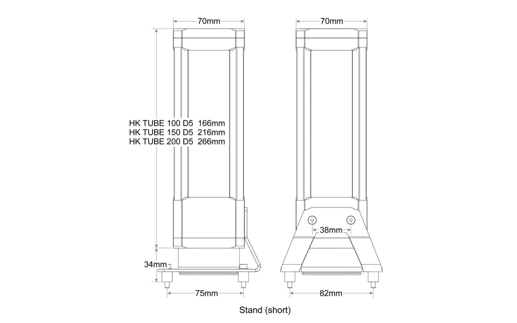 HEATKILLER Tube - Stand (short) - Stealkeycustoms.de