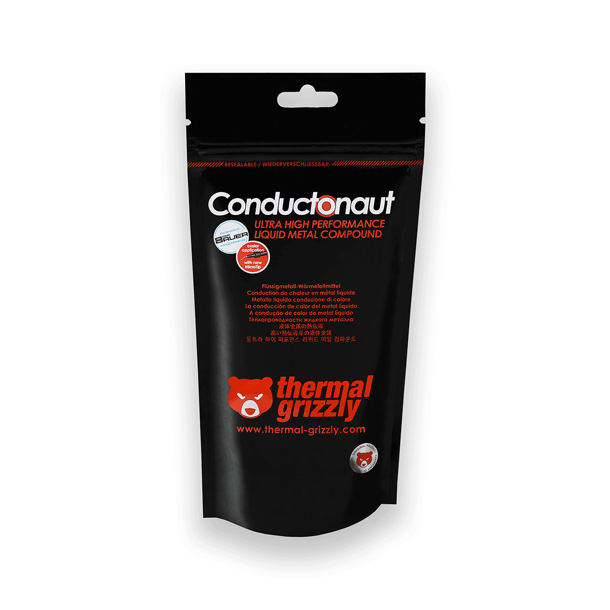 Thermal Grizzly - Conductonaut - liquid metal thermal compound 73 W/mk (1g)