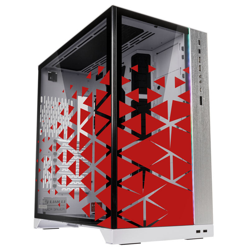 Lian Li 011D XL Folienset "Triangles" - Stealkeycustoms.de
