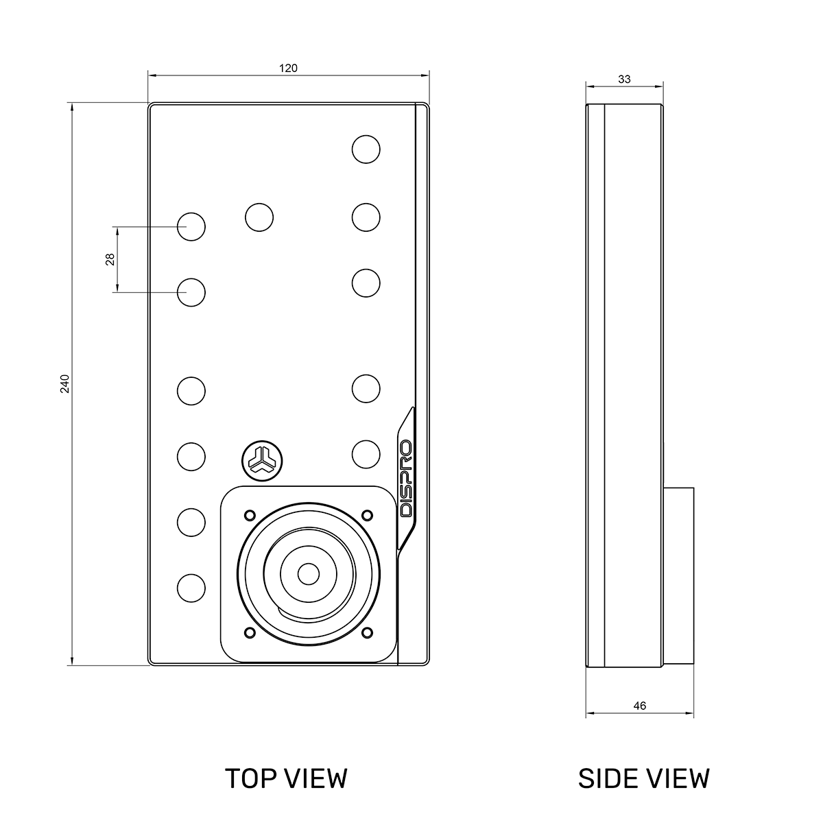 SC DisPro 240D Distroplate D5/DCC D-RGB